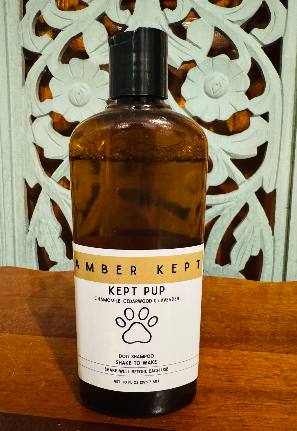 Amber Kept Pup Natural Dog Wash – Sulfate-Free, Plant-Based | Lavender & Roman Chamomile